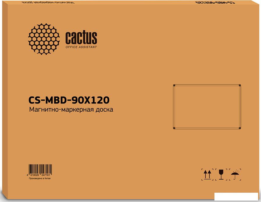 Магнитно-маркерная доска CACTUS CS-MBD-90X120