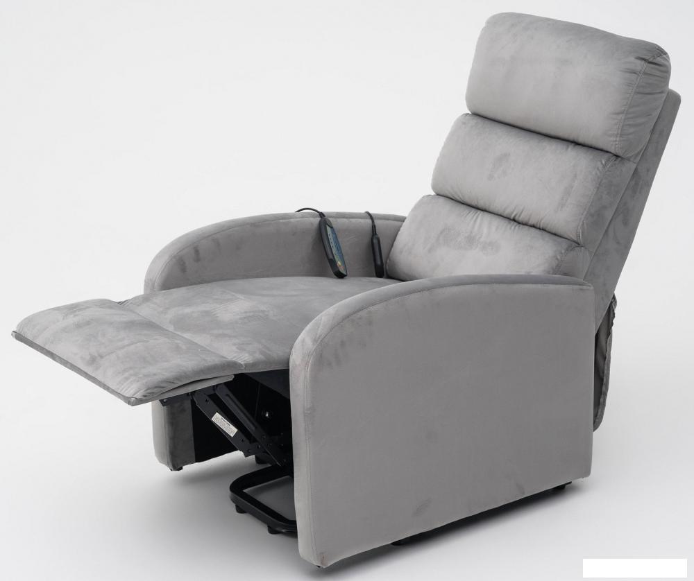 Массажное кресло Calviano 2166 (серый велюр)